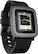Alt View 14. Pebble - Time Smartwatch 38mm Polycarbonate - Black Silicone.