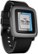 Alt View Zoom 17. Pebble - Time Smartwatch 38mm Polycarbonate - Black Silicone.