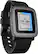 Alt View 17. Pebble - Time Smartwatch 38mm Polycarbonate - Black Silicone.