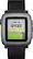 Alt View 19. Pebble - Time Smartwatch 38mm Polycarbonate - Black Silicone.