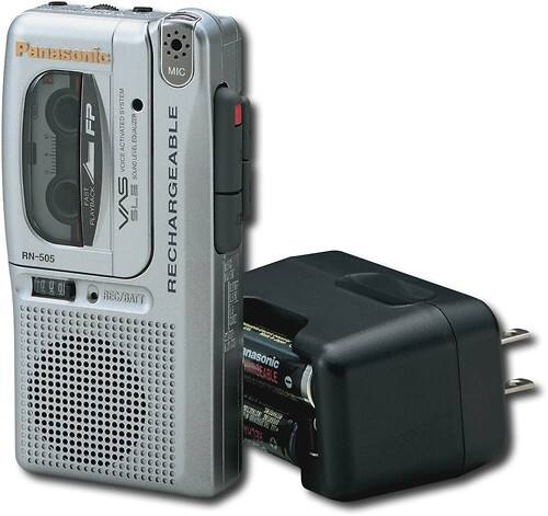 Angle Standard. Panasonic - Microcassette Recorder.