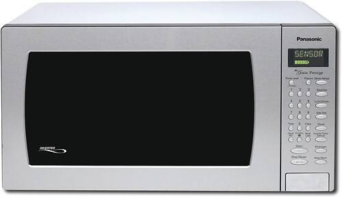 Best Buy: Panasonic Genius Prestige 1.6 Cu. Ft. Mid-Size Microwave 