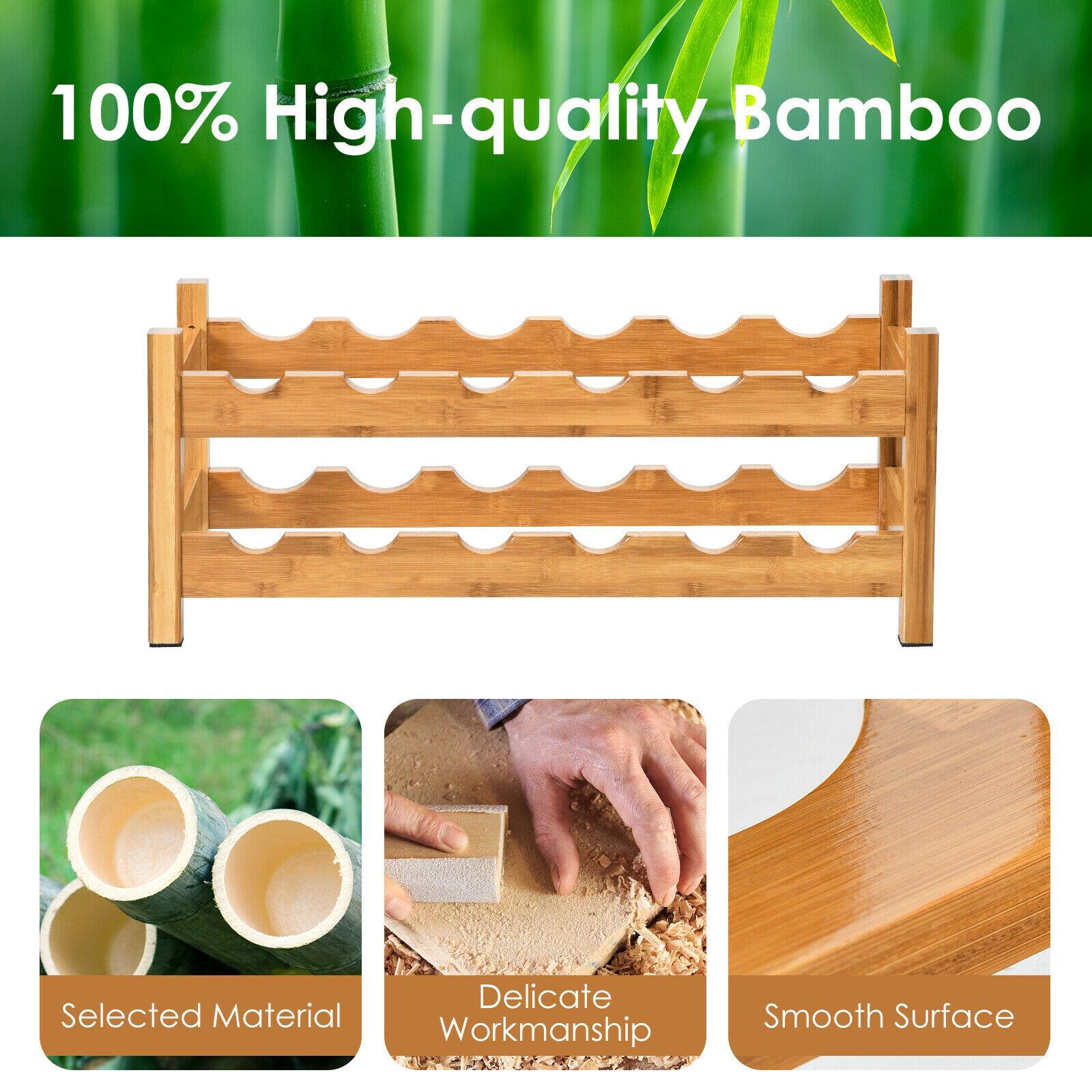100% High-quality Bamboo

Selected Material  
Delicate Workmanship  
Smooth Surface