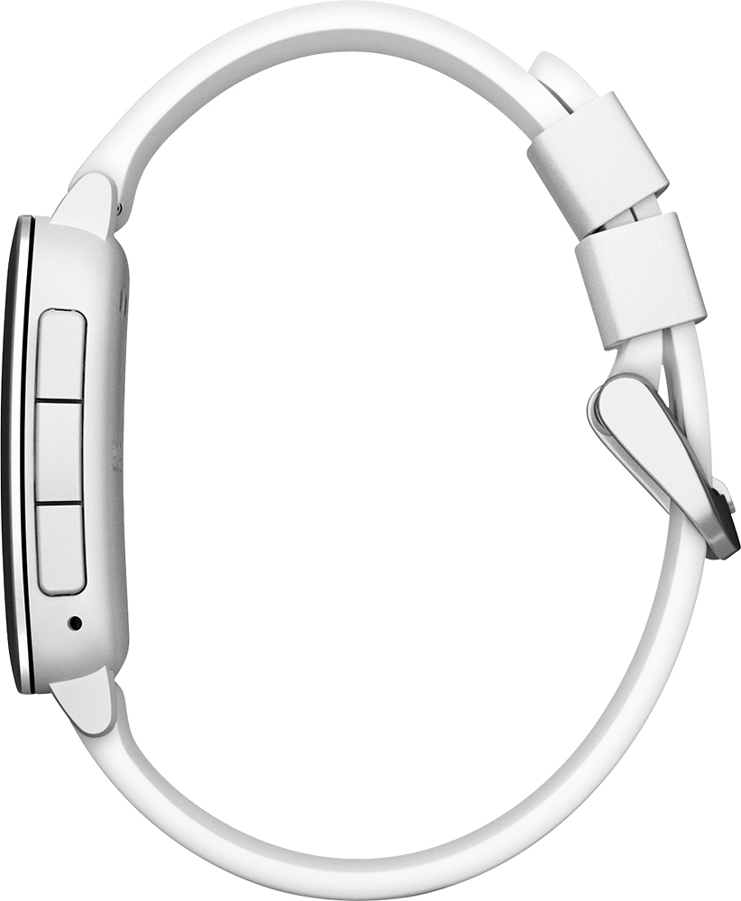 Best Buy: Pebble Time Smartwatch 38mm Polycarbonate White Silicone PBTM-WHT