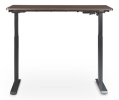 Serta - Creativity Electric Height Adjustable Standing Desk - Dark Brown - Front_Zoom