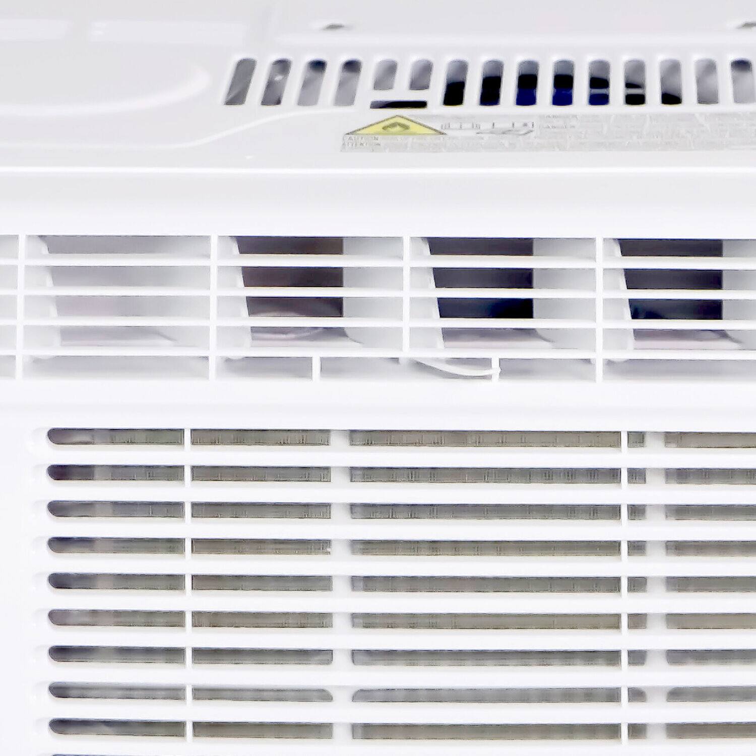 Alt View 7. Keystone - 150 Sq. Ft 5,000 Cooling BTU Window Air Conditioner - White.