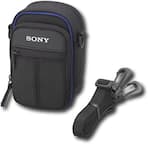 Angle. Sony - Camera Case for Select Sony Digital Cameras - Black.