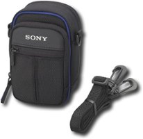 Camera Case for Select Sony Digital Cameras - Black - Angle_Zoom