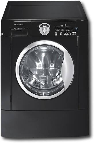 Front Standard. Frigidaire - 3.5 Cu. Ft. 14-Cycle King-Size Capacity Washer - Black.