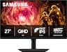 Samsung - 27" Odyssey G5 (G50F) QHD Fast IPS 180Hz 1ms G-Sync & FreeSync Compatible Gaming Monitor (DisplayPort, HDMI) - Black