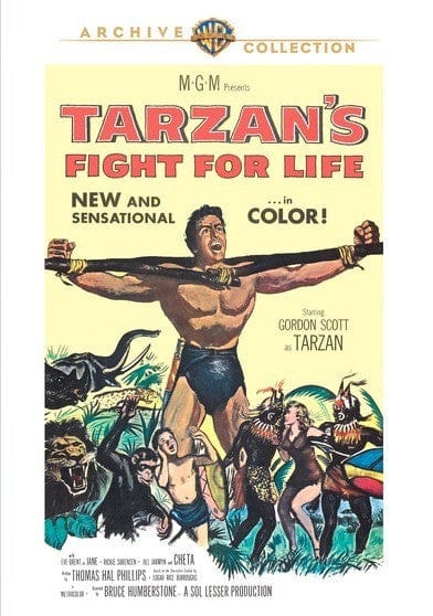 Tarzan's Fight For Life - DVD