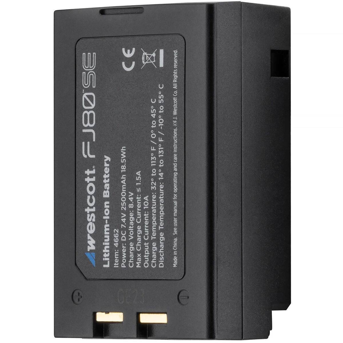 FJ80SE westcott C  
CE C 45 to 0 / F Battery 18.5Wh 1.5A 113 to 2500mAh VI 32 8.4V Current: 10A Lithium-lon 4662 7.4V DC Voltage: Charge Current: Temperature: Item: Power: Charge Max Output Charge GE23  
C 55 to -10 131 to 14 Temperature: Discharge  
reserved. All Rights Co. Westcott F.J. instructions. care and for operating manual user See China. in Made