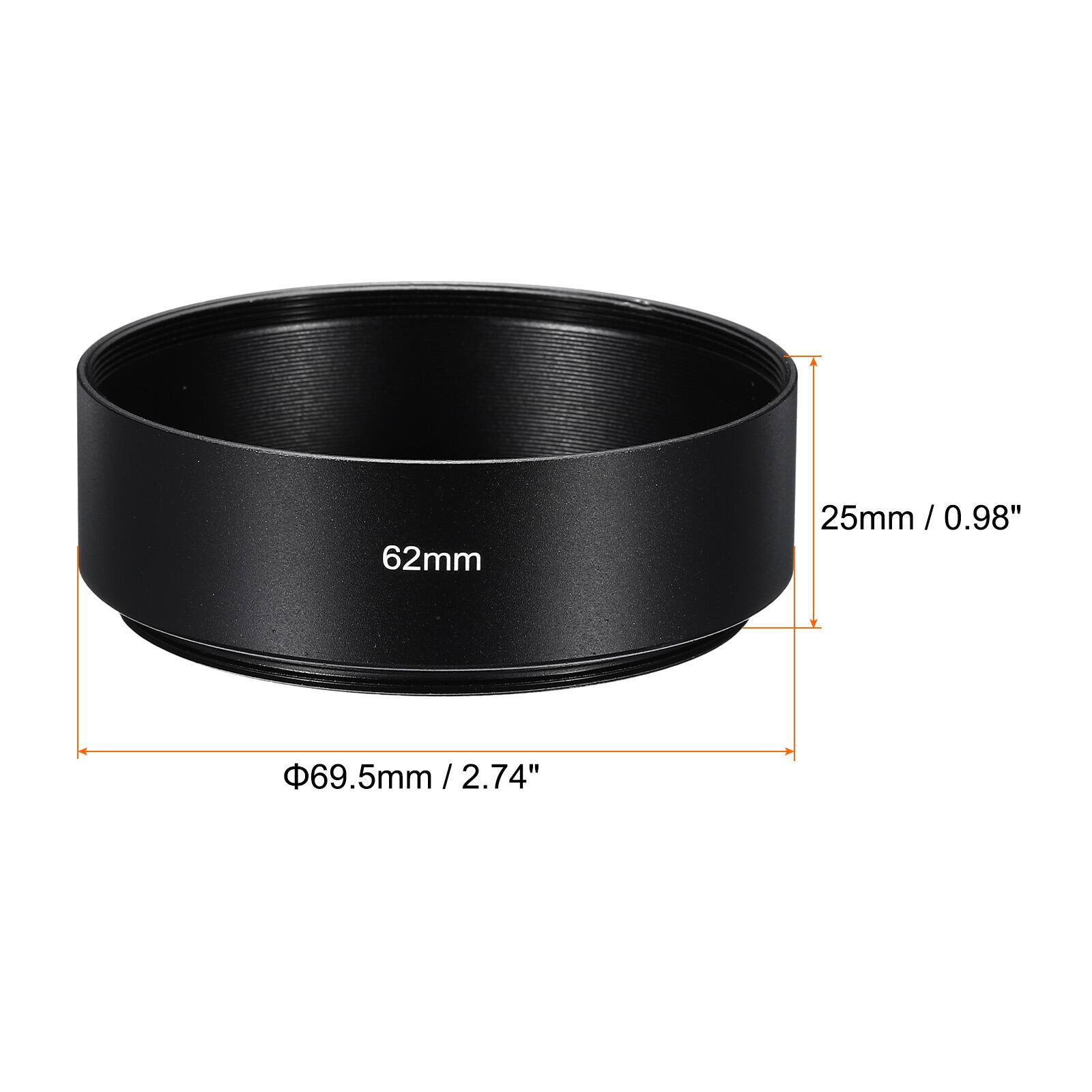 62mm  
25mm / 0.98"  
Φ69.5mm / 2.74"