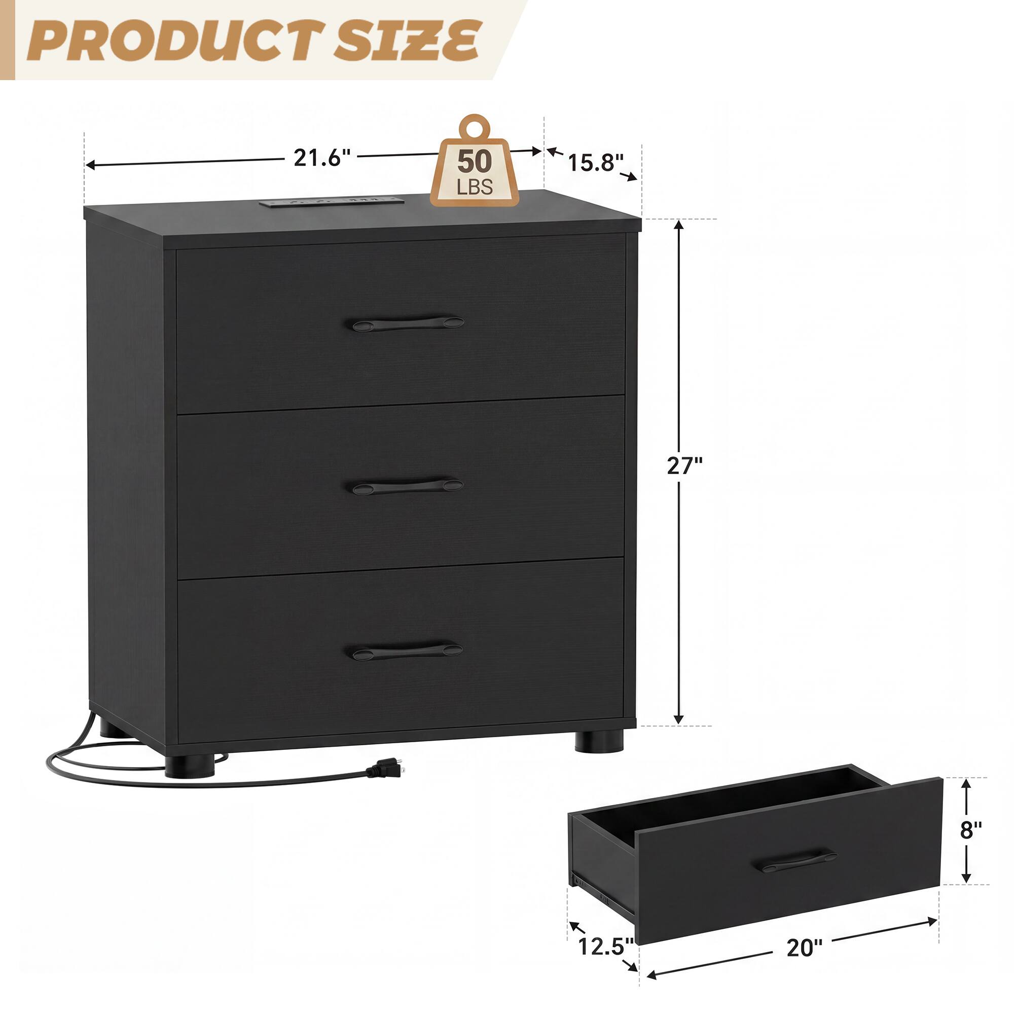 PRODUCT SIZE

21.6" 50 LBS 15.8" 27" 8" 12.5" 20"