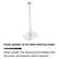 Holds speaker at the ideal listening height
When upright, this stand accommodates both the power and network cable if required