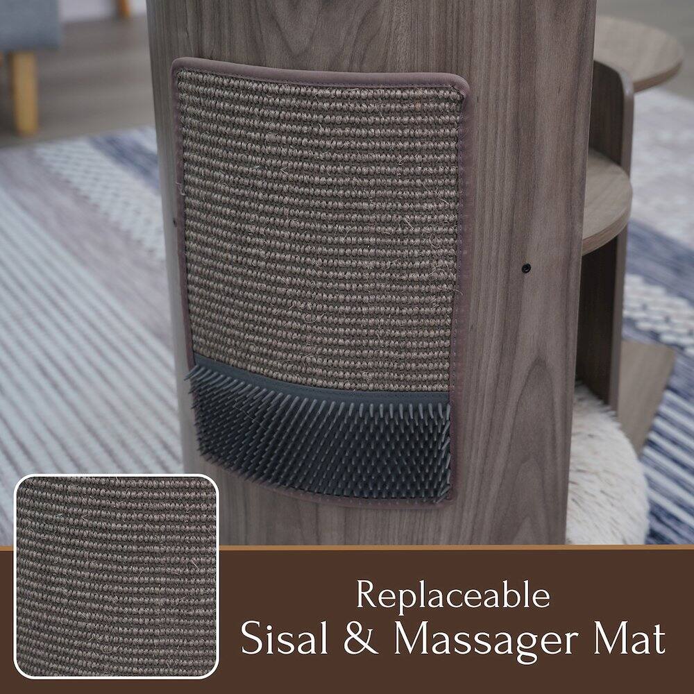Replaceable Sisal & Massager Mat