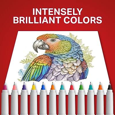 INTENSELY BRILLIANT COLORS