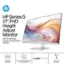HP Series 5 27" FHD Height Adjust Monitor - Best for elevated visuals and refreshing comfort. S270 1080p Full High Definition. 5ms eyesafe CERTIFIED 2.0 5ms GtG response time (with overdrive). 5 to +25 tilt angle.