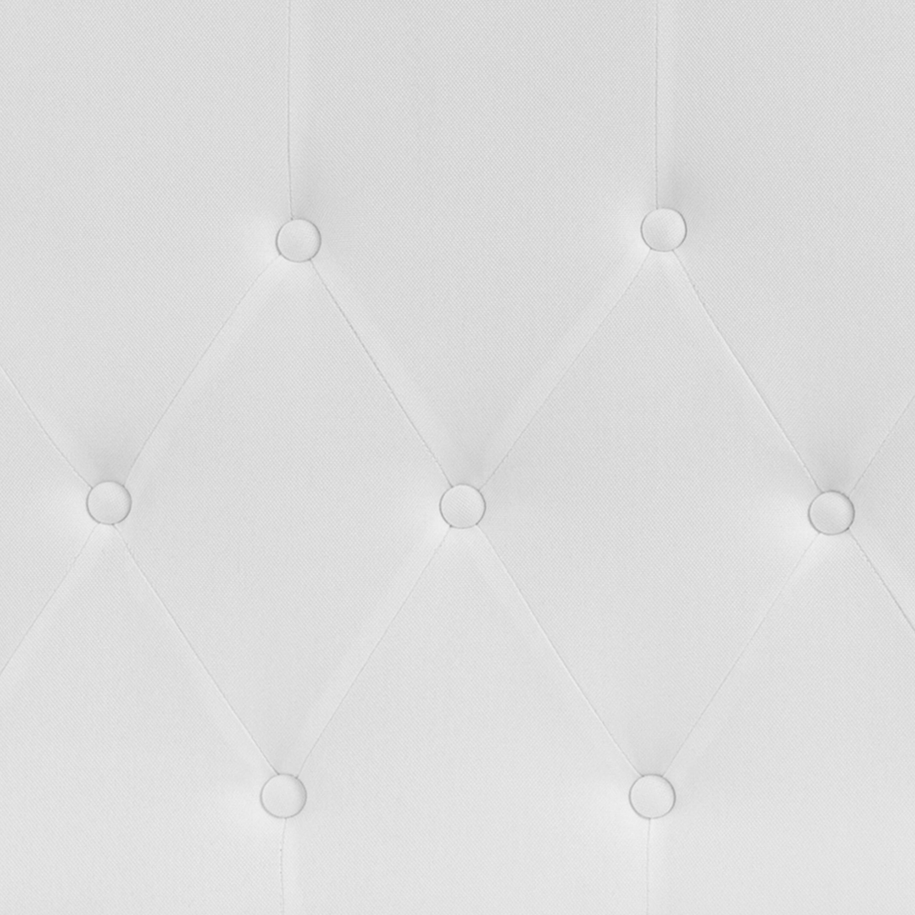 Alt View 7. Emma + Oliver - Arched Button Tufted Upholstered Headboard - White.