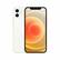Front. Apple - iPhone 12 A2172 (Fully Unlocked) 256GB - White.