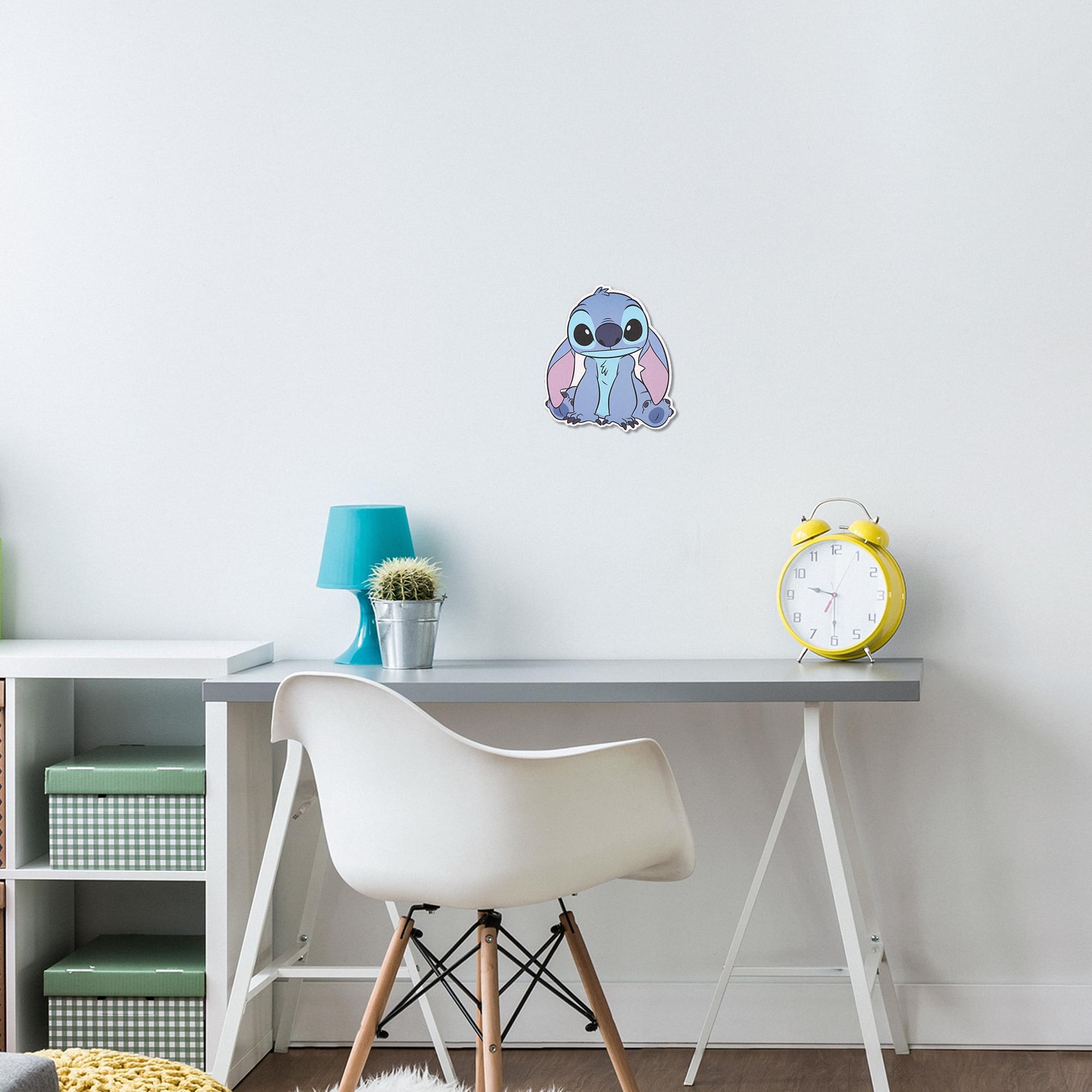 Alt View 5. Silver Buffalo - Disney Lilo & Stitch Cute Pose Die-Cut Wooden Wall Art | 7 x 8 Inches - Blue.