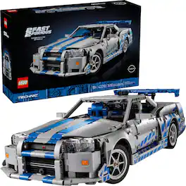 LEGO - Technic 2 Fast 2 Furious Nissan Skyline GT-R (R34) Car 42210