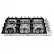 Front. ZLINE - ZLINE 36 in. Gas Cooktop with 6 Burners (RC36) - Stainless steel.
