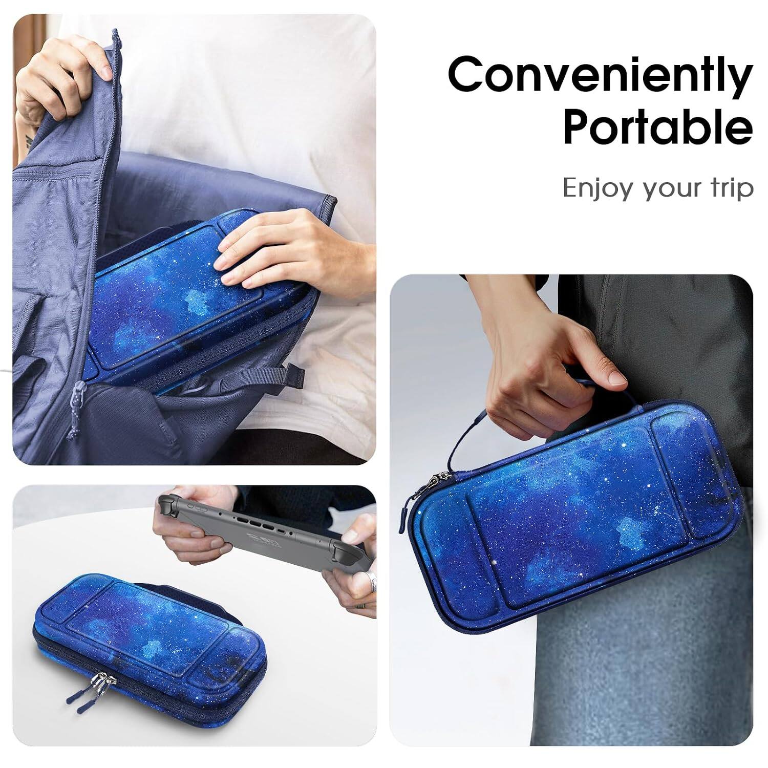 Conveniently Portable  
Enjoy your trip