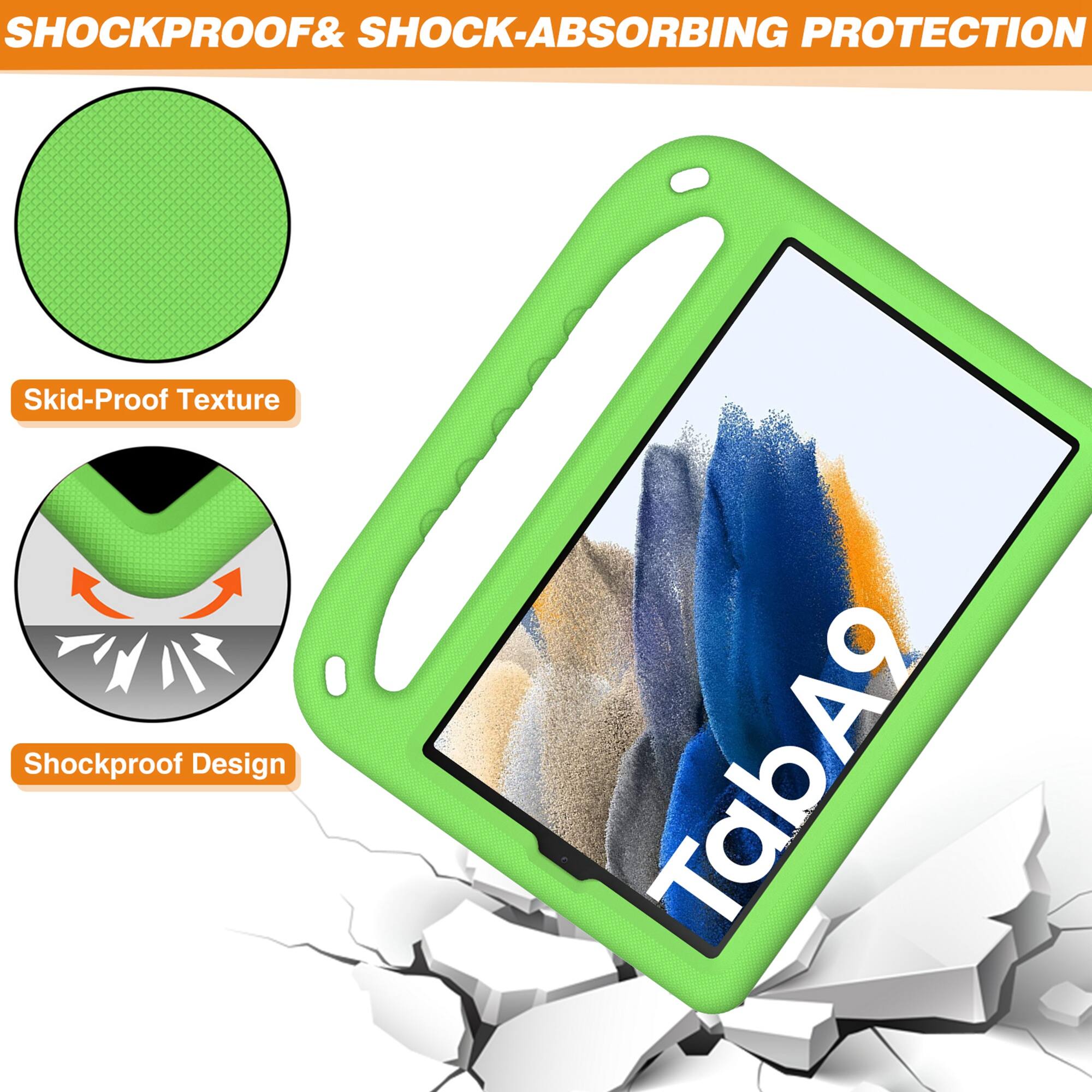 SHOCKPROOF & SHOCK-ABSORBING PROTECTION  
Skid-Proof Texture  
Shockproof Design  
Tab A9
