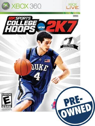 Front Standard. College Hoops 2K7 — PRE-OWNED - Xbox 360.