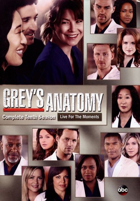 Front Standard. Grey's Anatomy: Complete Tenth Season [6 Discs] [DVD].