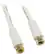 Front. Dynex™ - 50' RG6 Coaxial Cable - White.