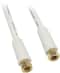 Dynex™ - 100' RG6 Coaxial Cable - White-Front_Standard