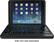 Front. ZAGG - Rugged Folio Keyboard Case for Apple® iPad® mini, iPad mini 2 and iPad mini 3 - Black.