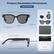 Product Parameters Dimensions
Large size version
- The distance from hinge to hinge is 152mm
- Width of eyeglass lenses: 53mm
- Nose bridge width: 21mm
- Glasses lens height: 52mm
- Glasses leg length: 135mm
- The overall length of the glasses is 163mm
13MP Camera
SMART GLASSES