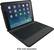 Angle. ZAGG - Rugged Folio Keyboard Case for Apple® iPad® Air - Black.