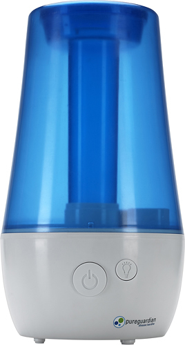 PureGuardian - 1 Gal. Ultrasonic Humidifier - Blue/White