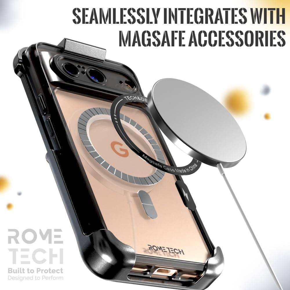 SEAMLESSLY INTEGRATES WITH MAGSAFE ACCESSORIES

Magsafe Case Made in China

ROME TECH
Built to Protect
Designed to Perform