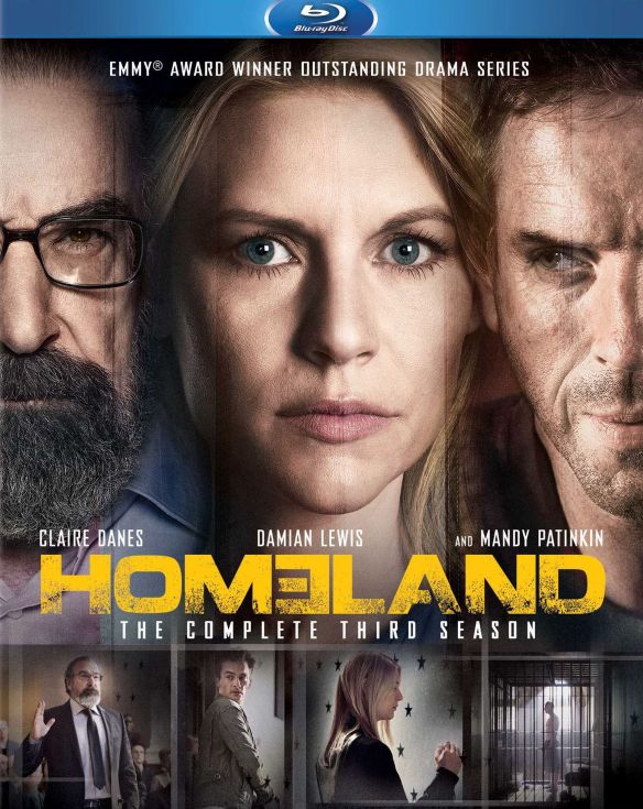 Homeland: The Complete Third Season [3 Discs] [Blu-ray]