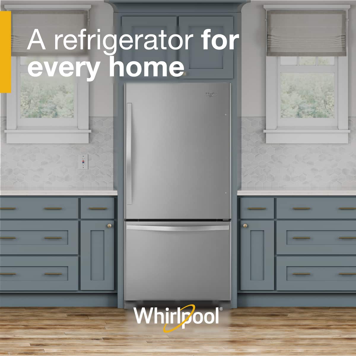 A refrigerator for every home
Whirlpool