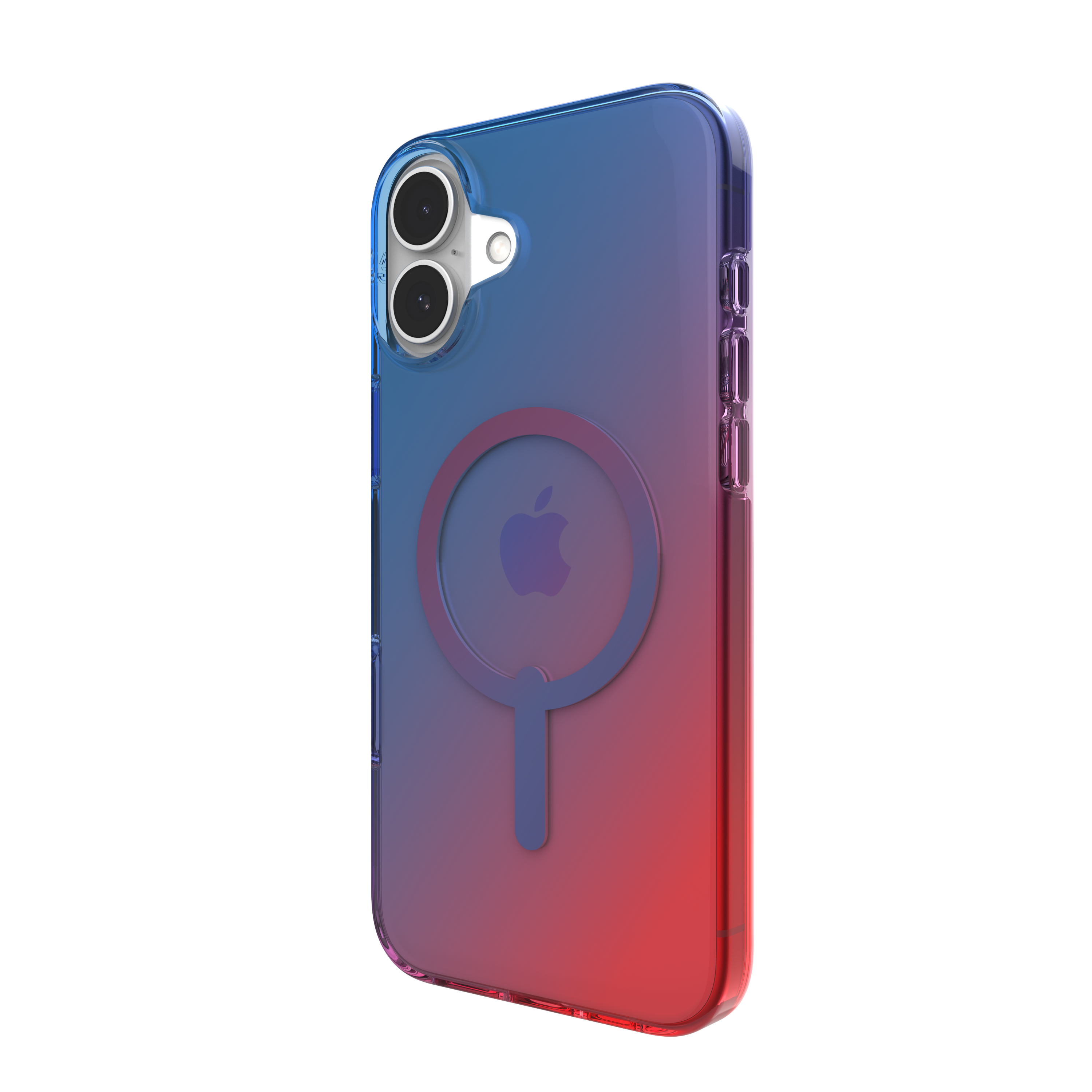 Left. ZAGG - Tokyo Snap Case for Apple iPhone 16 Plus - Iridescent.