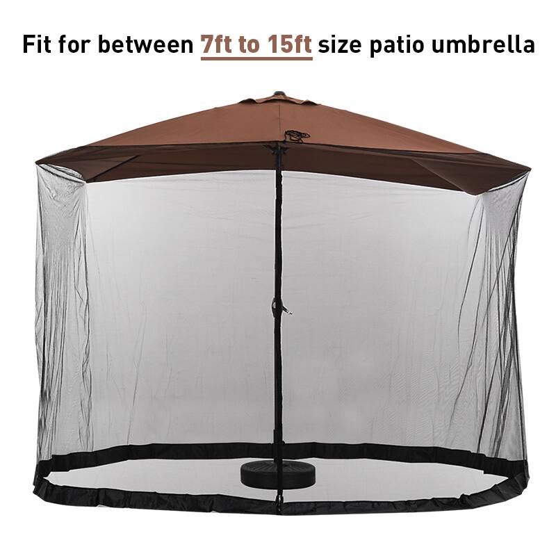 Fit for between 7ft to 15ft size patio umbrella