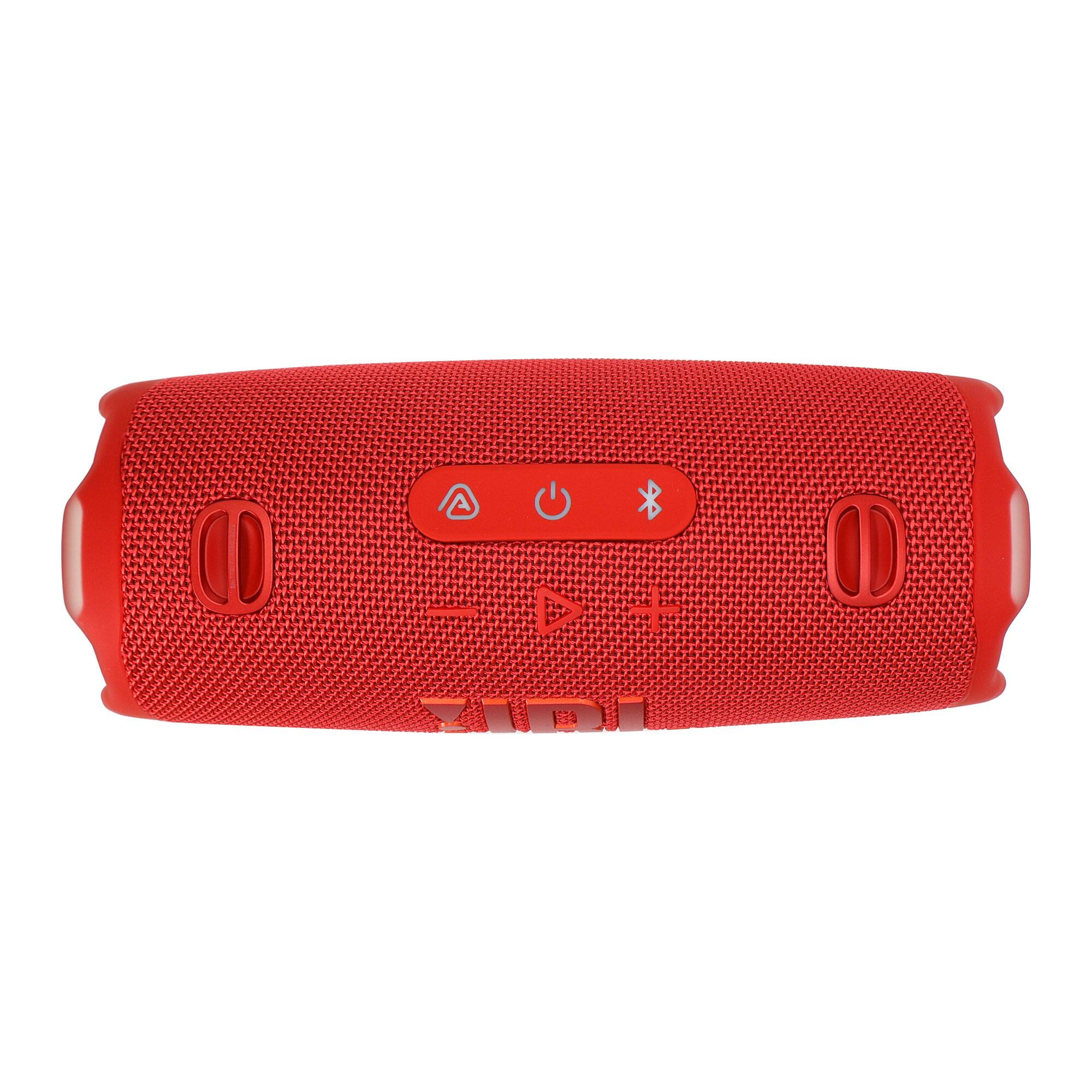 Back. JBL - 2x JBL Charge 6 Portable Waterproof Bluetooth Speaker (Red) - Red.