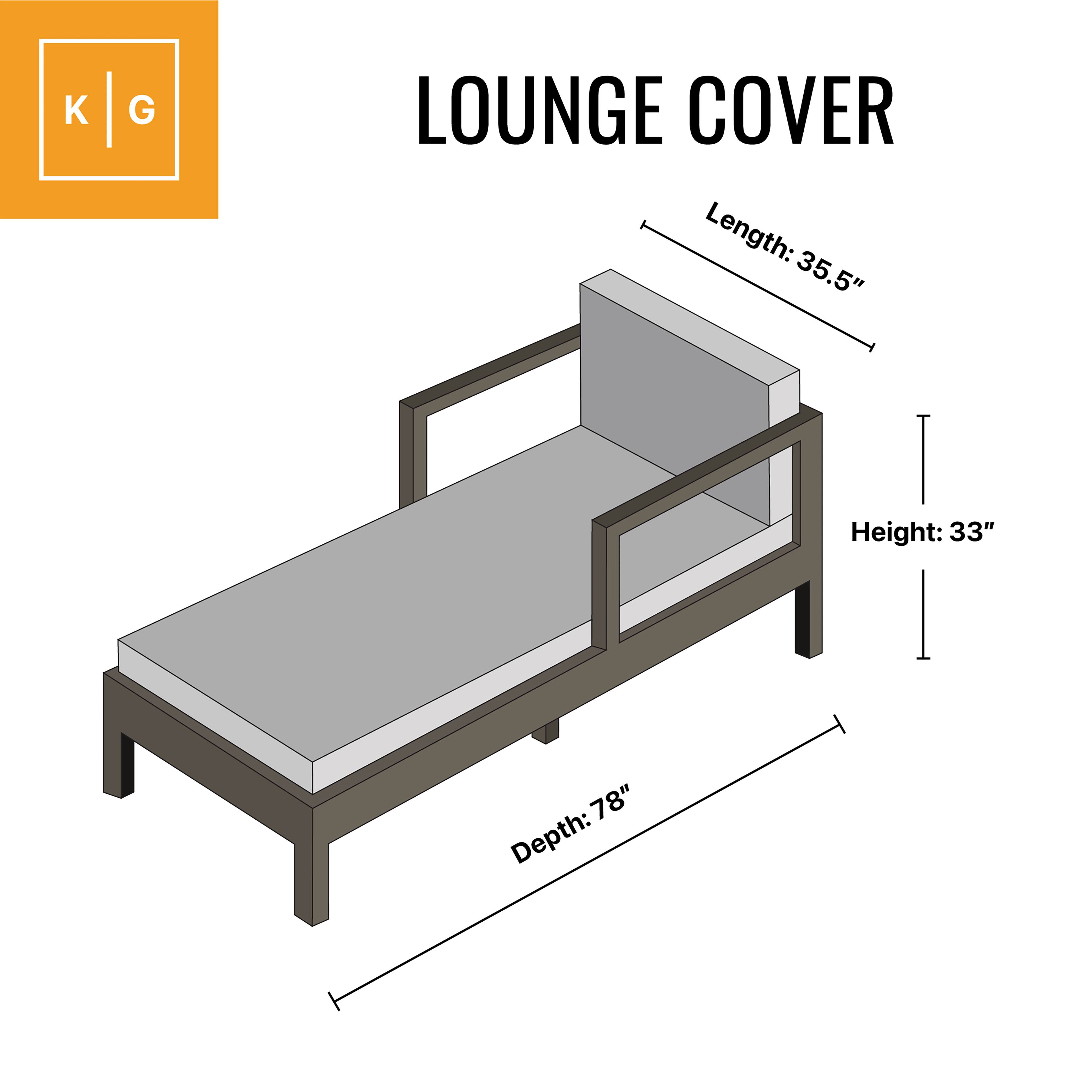 K G

LOUNGE COVER

Length: 35.5"
Height: 33"
Depth: 78"