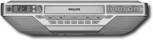 Best Buy Philips Under Cabinet Alarm Clock Radio With Cd Player