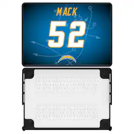 Keyscaper - Khalil Mack Los Angeles Chargers MacBook Case - Pro 13 in - Multicolor