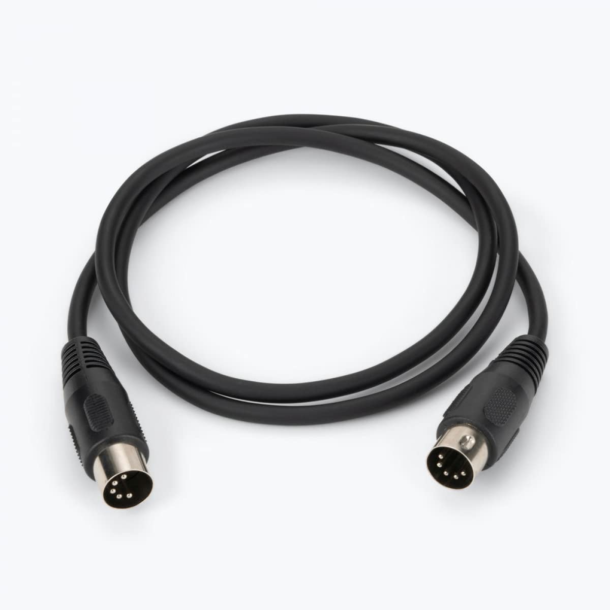 Alt View 6. On Stage Stands - On-Stage MIDI Cable (MDC-5) - Black.