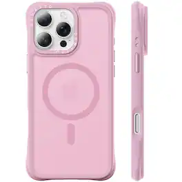 Ornarto - Magnetic for iPhone 16 Pro Max Case 6.9", Compatible with MagSafe | Slim Translucent Matte Cover - Ballet Blush