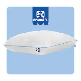 Sealy - Dreamlife™ ComboComfort Pillow™ , Standard - White/Blue