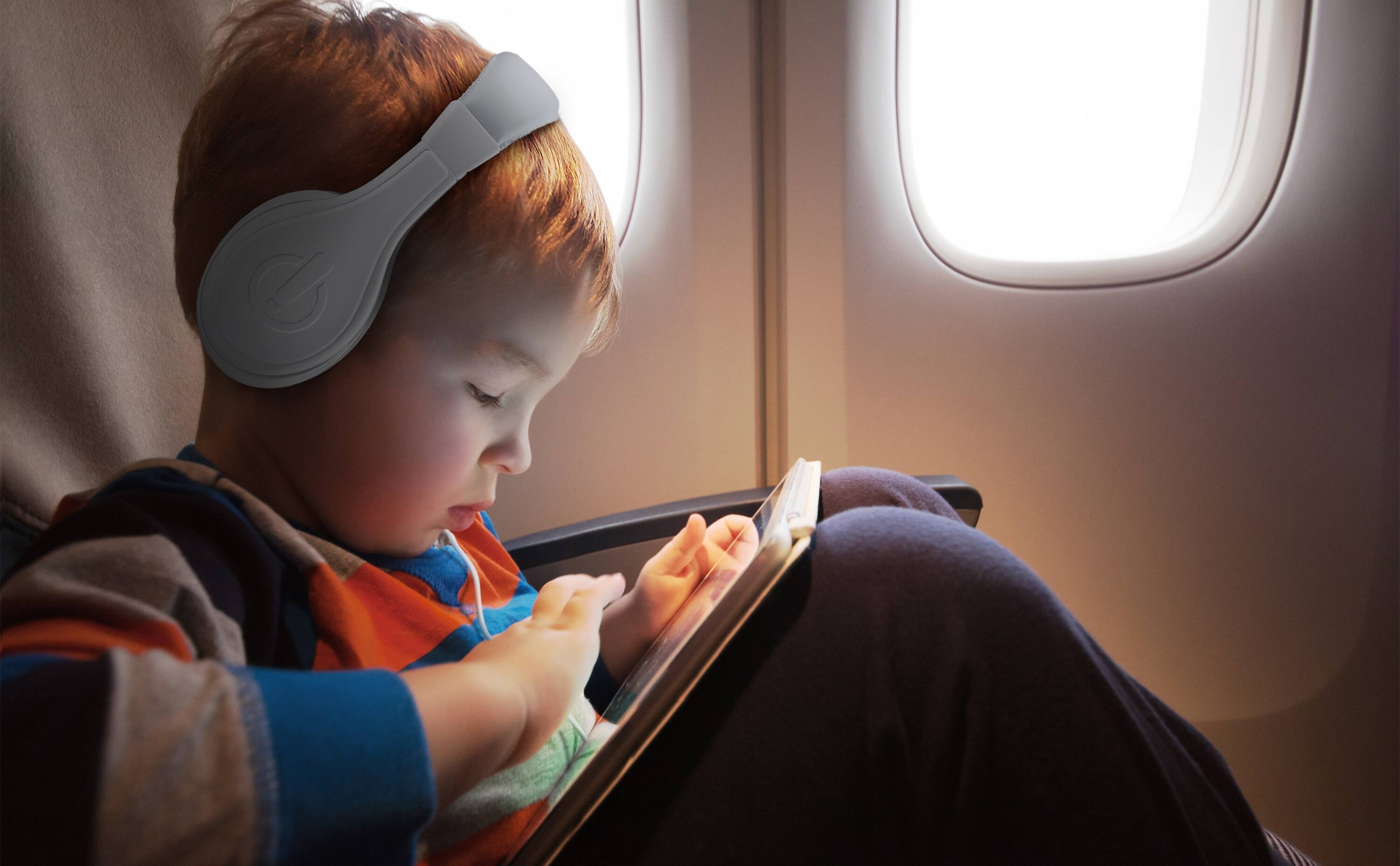 Back. eKids - eKids Wired Headphones for Kids, Children’s Headphones for School, Home, or Travel - White - White.